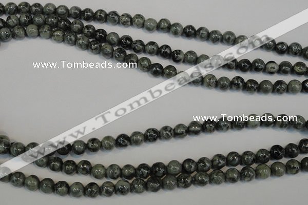 CNS401 15.5 inches 6mm round natural serpentine jasper beads