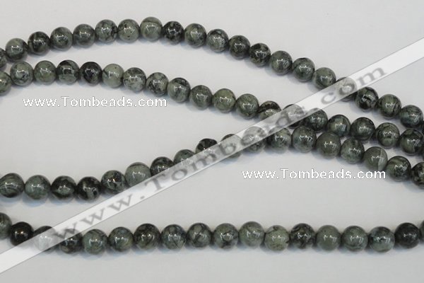 CNS402 15.5 inches 8mm round natural serpentine jasper beads