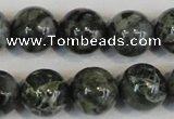 CNS403 15.5 inches 10mm round natural serpentine jasper beads