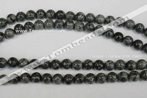 CNS403 15.5 inches 10mm round natural serpentine jasper beads