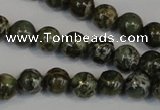 CNS501 15.5 inches 6mm round natural serpentine jasper beads