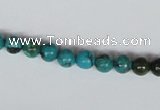 CNT02 16 inches 6mm round natural turquoise beads wholesale