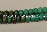 CNT112 15.5 inches 5*8mm rondelle natural turquoise beads wholesale