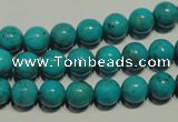 CNT147 15.5 inches 8mm round natural turquoise beads wholesale