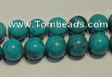 CNT148 15.5 inches 10mm round natural turquoise beads wholesale