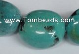 CNT15 16 inches 24-32mm nugget natural turquoise beads wholesale