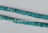 CNT21 16 inches 3-5mm heishi natural turquoise beads wholesale