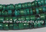 CNT219 15.5 inches 3*4mm – 4*5mm heishi natural turquoise beads