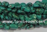 CNT241 15.5 inches 4*5mm - 5*8mm nuggets natural turquoise beads