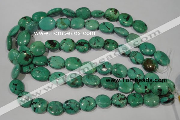 CNT266 15.5 inches 18*20mm nuggets natural turquoise beads wholesale