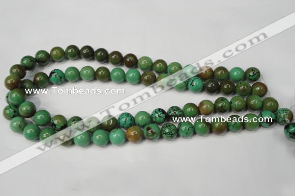 CNT354 15.5 inches 12mm round turquoise beads wholesale