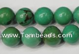 CNT355 15.5 inches 14mm round turquoise beads wholesale