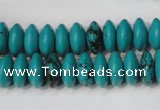 CNT364 15.5 inches 5*12mm rondelle turquoise beads wholesale