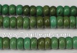 CNT365 15.5 inches 5*8mm rondelle turquoise beads wholesale