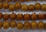 CNW02 15.5 inches 6mm round nangka wood beads wholesale