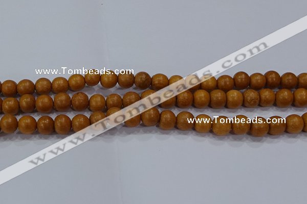 CNW03 15.5 inches 8mm round nangka wood beads wholesale