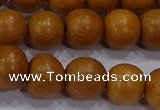 CNW04 15.5 inches 10mm round nangka wood beads wholesale