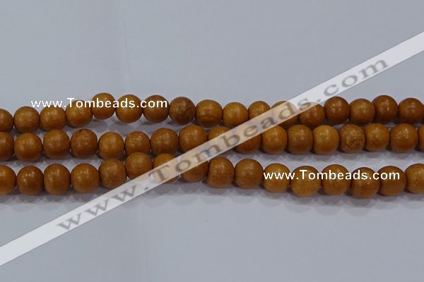 CNW04 15.5 inches 10mm round nangka wood beads wholesale