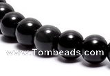 COB01 15 inches 6mm round black obsidian gemstone beads wholesale