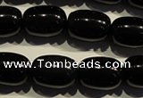 COB463 15.5 inches 12*16mm drum black obsidian beads wholesale