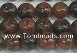 COB751 15.5 inches 6mm round mahogany obsidian beads wholesale