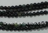 COJ300 15.5 inches 4mm round Indian bloodstone beads wholesale