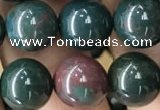 COJ333 15.5 inches 10mm round Indian bloodstone beads wholesale