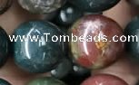 COJ334 15.5 inches 12mm round Indian bloodstone beads wholesale