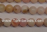 COP1002 15.5 inches 6mm round natural pink opal gemstone beads