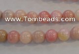 COP1061 15.5 inches 8mm round natural pink opal gemstone beads