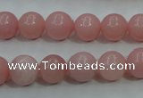 COP1213 15.5 inches 10mm round Chinese pink opal gemstone beads