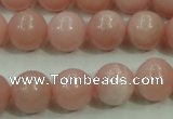 COP1214 15.5 inches 12mm round Chinese pink opal gemstone beads