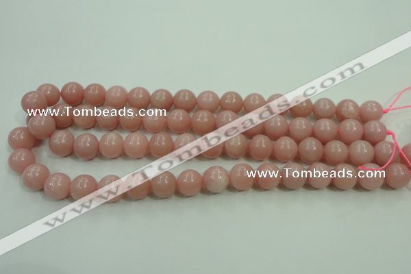 COP1214 15.5 inches 12mm round Chinese pink opal gemstone beads