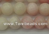 COP1227 15.5 inches 8mm round Chinese pink opal beads wholesale