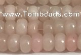 COP1236 15.5 inches 2.5*4mm rondelle Chinese pink opal beads