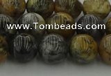 COP1383 15.5 inches 10mm round moss opal gemstone beads whholesale