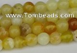 COP1426 15.5 inches 6mm round yellow opal beads wholesale