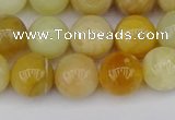 COP1428 15.5 inches 10mm round yellow opal beads wholesale