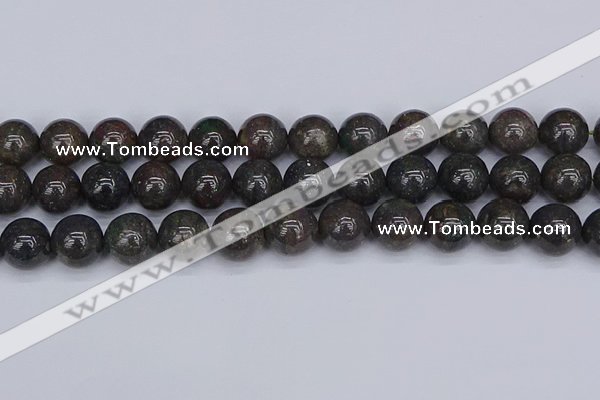 COP1445 15.5 inches 14mm round blue opal gemstone beads