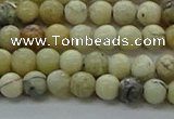 COP1460 15.5 inches 4mm round African opal gemstone beads