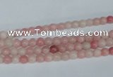 COP150 15.5 inches 4mm round pink opal gemstone beads wholesale