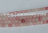 COP150 15.5 inches 4mm round pink opal gemstone beads wholesale