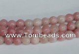 COP151 15.5 inches 6mm round pink opal gemstone beads wholesale