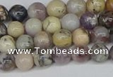 COP1511 15.5 inches 6mm round amethyst sage opal beads wholesale