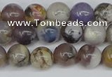 COP1512 15.5 inches 8mm round amethyst sage opal beads wholesale