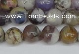 COP1513 15.5 inches 10mm round amethyst sage opal beads wholesale