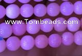 COP1525 15.5 inches 4mm round natural pink opal gemstone beads