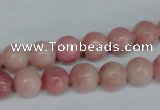 COP153 15.5 inches 10mm round pink opal gemstone beads wholesale