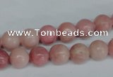 COP153 15.5 inches 10mm round pink opal gemstone beads wholesale