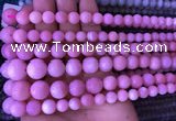 COP1530 15.5 inches 4mm - 14mm round natural pink opal gemstone beads